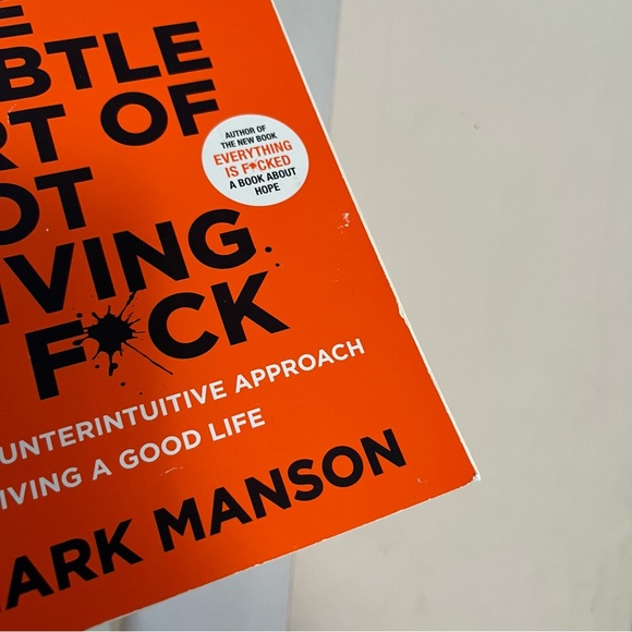 📚 4/25$ 📚 The Subtle Art of Not Giving a F*ck - Picture 2 of 8